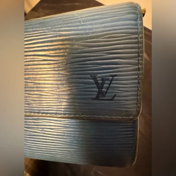 LV EPI Blue Leather Bifold Wallet - Picture 14 of 16
